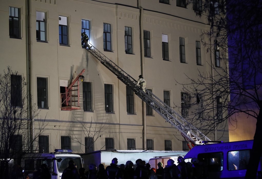 Sankt Peterburg: Srušilo se nekoliko spratova univerziteta