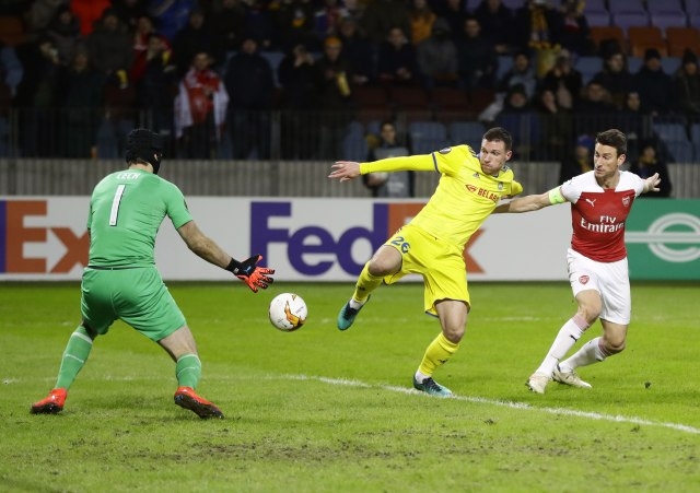 Arsenal poražen od BATE Borisova