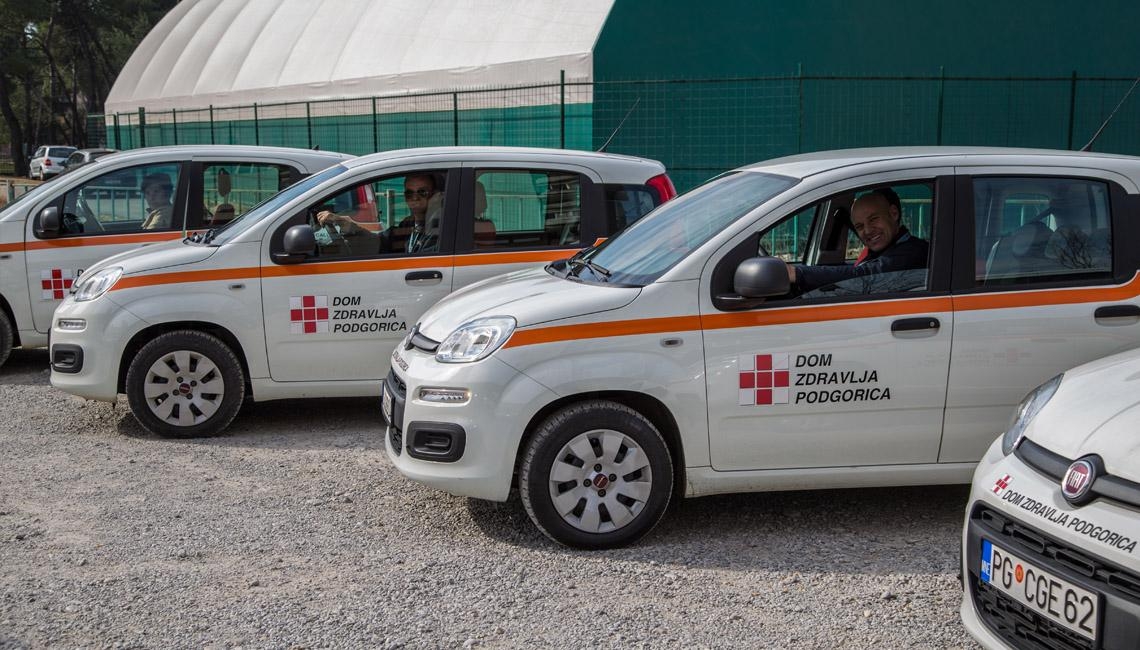 Dom zdravlja Podgorica obezbijedio novac za 14 novih vozila
