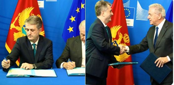 Potpisan sporazum: Fronteks čuva granice Crne Gore