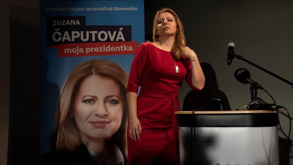 Čaputova prva predsjednica Slovačke