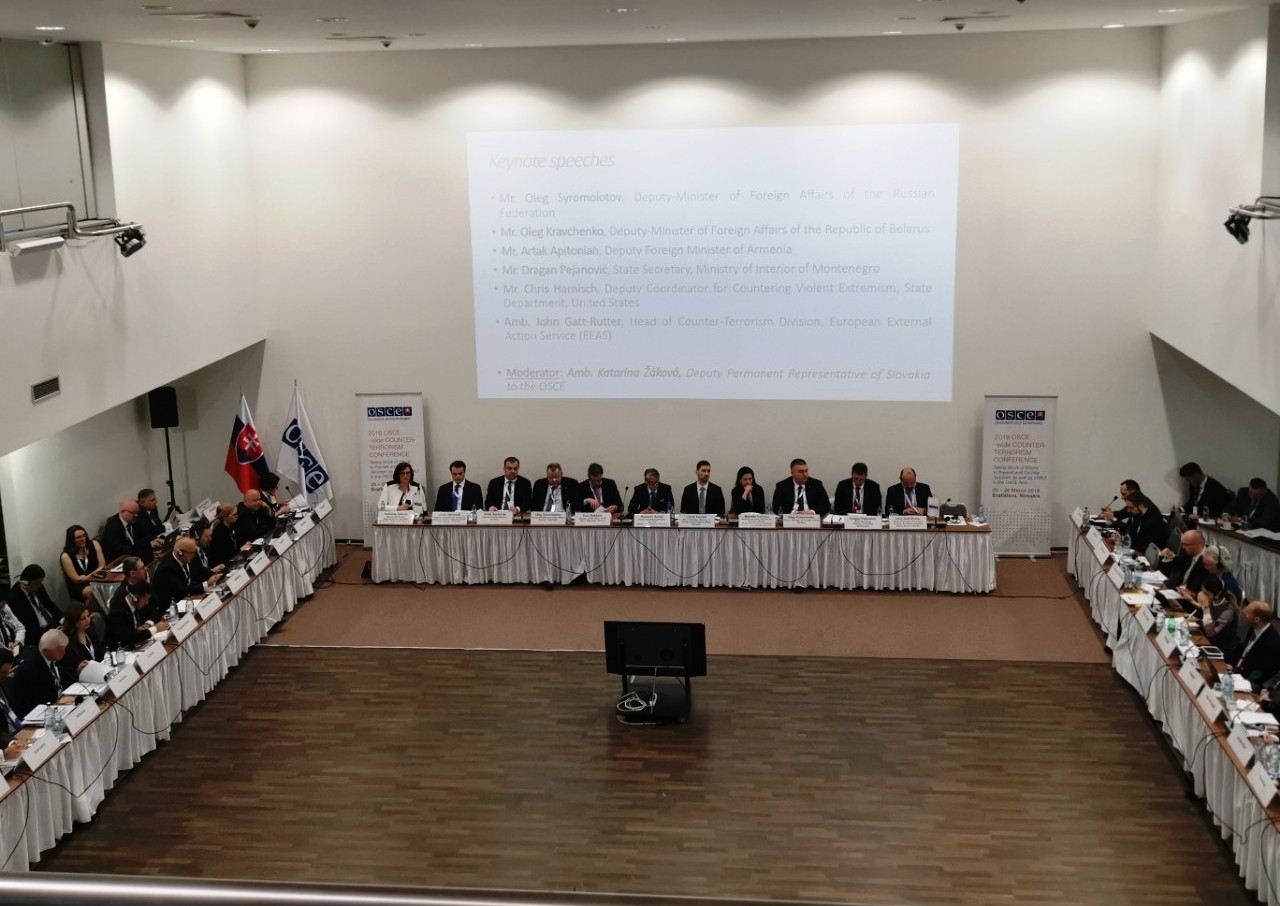 Pejanović u Bratislavi: Odlučno ćemo se suprotstavljati nasilnom ekstremizmu