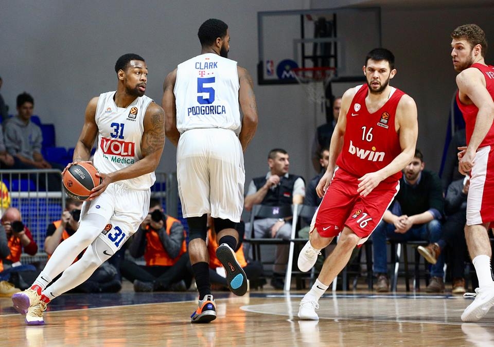 Budućnost izgubila u Morači, Olimpijakos lako do trijumfa