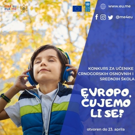 Konkurs za učenike: “Evropo, čujemo li se?”