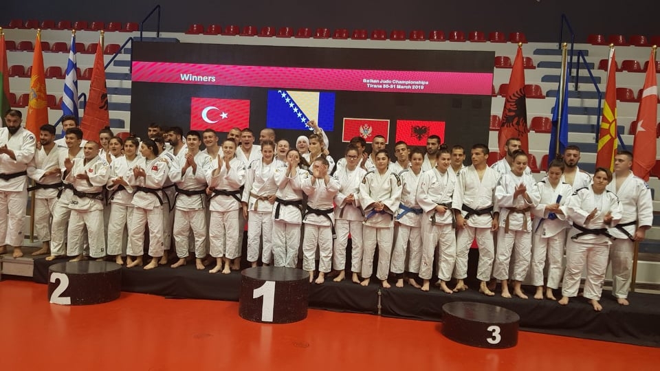 Crnogorski džudisti osvojili bronzanu medalju u Tirani