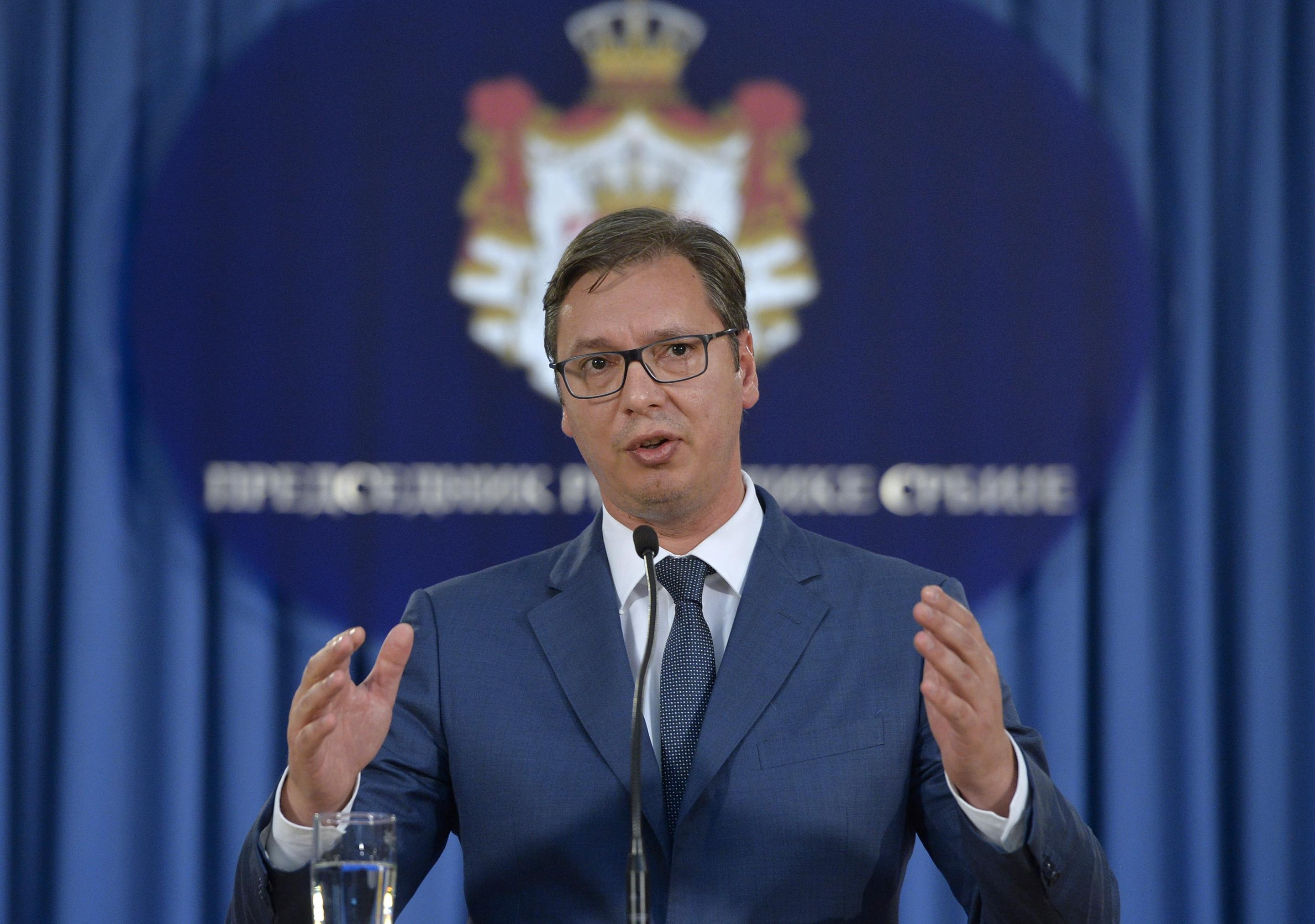 Vučić zatražio pomilovanje uhapšenih na jučerašnjem skupu