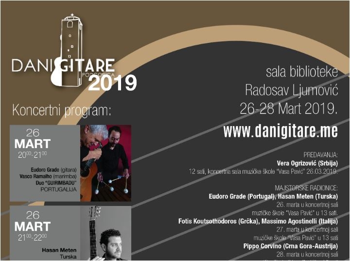 “Dani gitare u Podgorici”