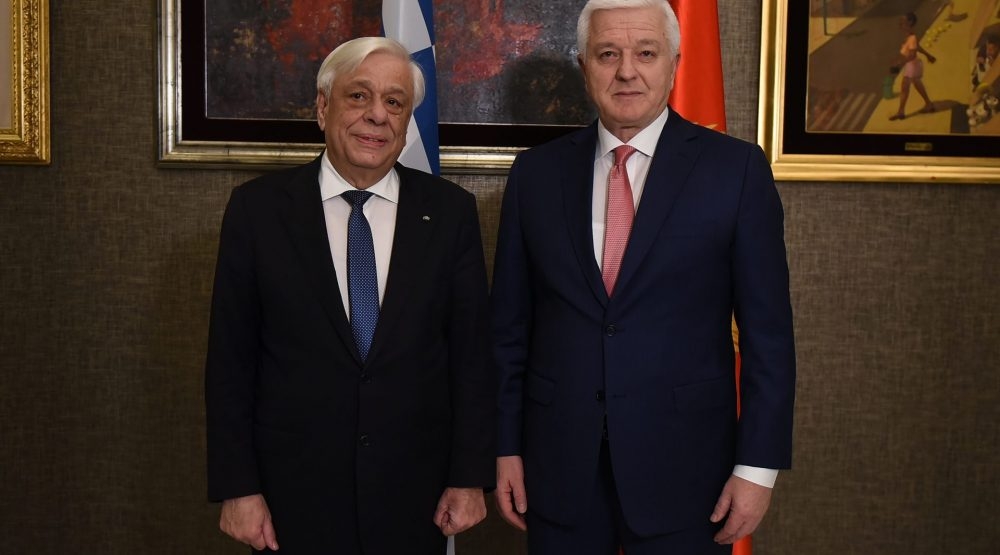 Marković – Pavlopulos: Crna Gora je država evropskih vrijednosti