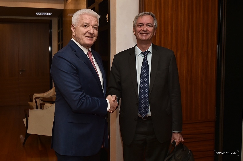 Marković sa ambasadorom Adamom: Crna Gora je bezbjedna i stabilna država