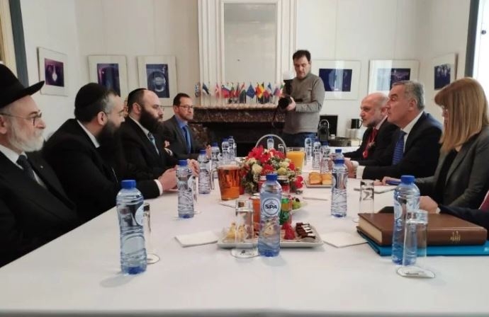 Rabin Margolin Đukanoviću: “Želim da još puno godina budete na toj poziciji, obavljate izvanredne stvari za jevrejsku zajednicu”