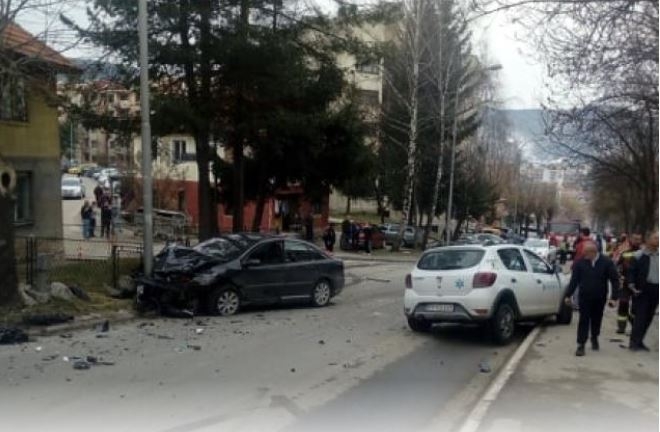 Udes u Pljevljima, dvije osobe povrijeđene