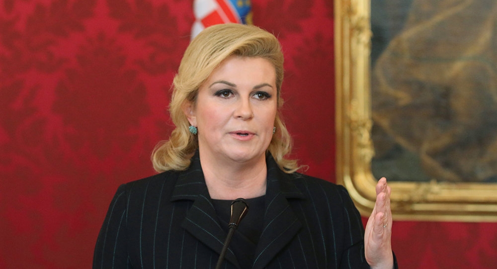 Kolinda u Jasenovcu dan prije državne komemoracije