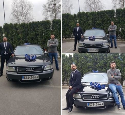 Vlasnik firme iz Sarajeva najboljem radniku poklonio Audi!