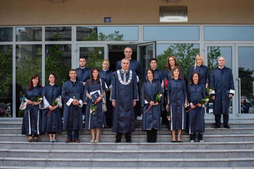 Svečano promovisani doktori nauka i najbolji studenti Univerziteta Crne Gore 2018/19.