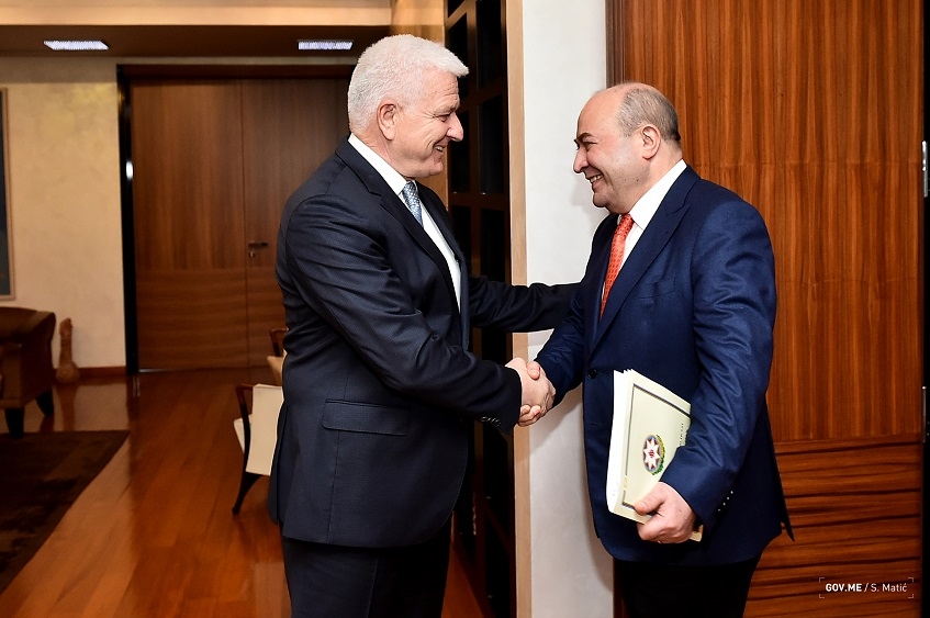 Marković i ambasador Hasanov: Azerbejdžanski investitori zainteresovani za ulaganje u Crnu Goru