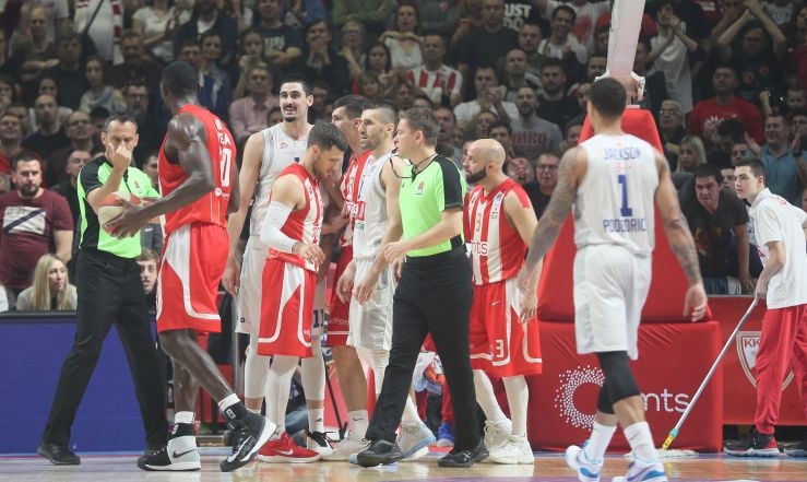 KK Crvena zvezda: Iznenađeni smo izlaganjem Repeše