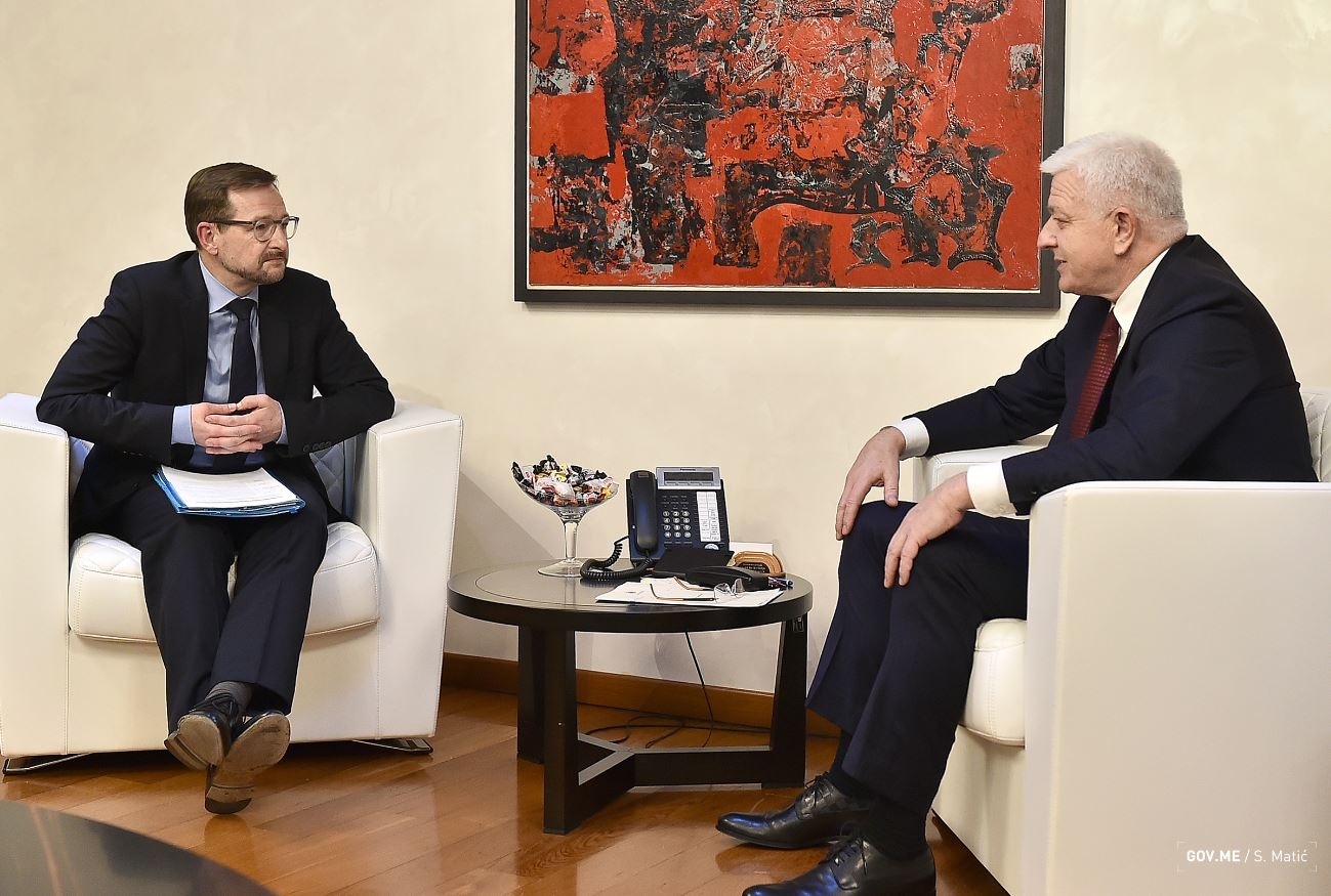 Marković sa Germingerom: Crna Gora aktivno doprinosi stabilnosti i bezbjednosti