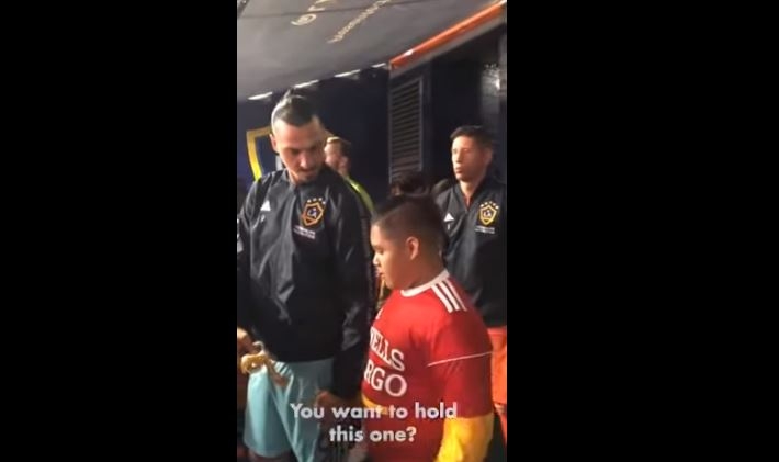 Pogledajte: Brižni Zlatan oduševio