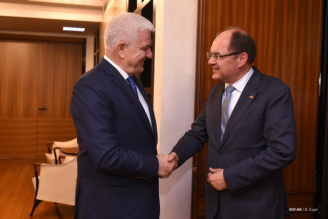 Marković primio Šmita: Crna Gora zainteresovana za još snažnije partnerstvo sa Njemačkom