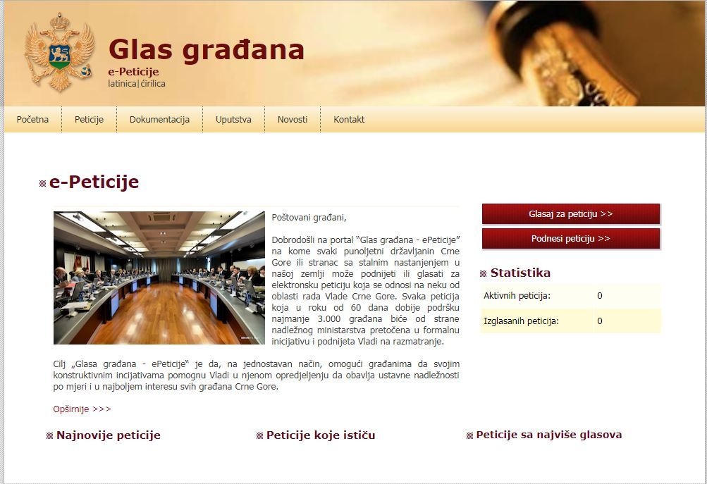 Građani od danas ponovo mogu podnositi peticije, broj potrebnih glasova smanjen na tri hiljade