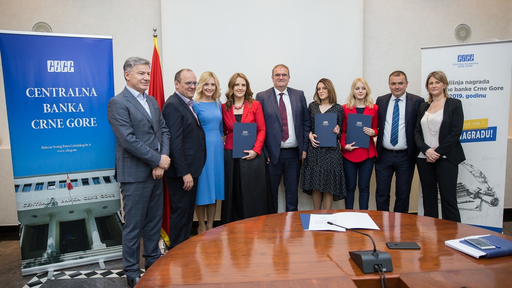 Dodijeljene godišnje nagrade Centralne banke za najbolji diplomski i doktorski rad