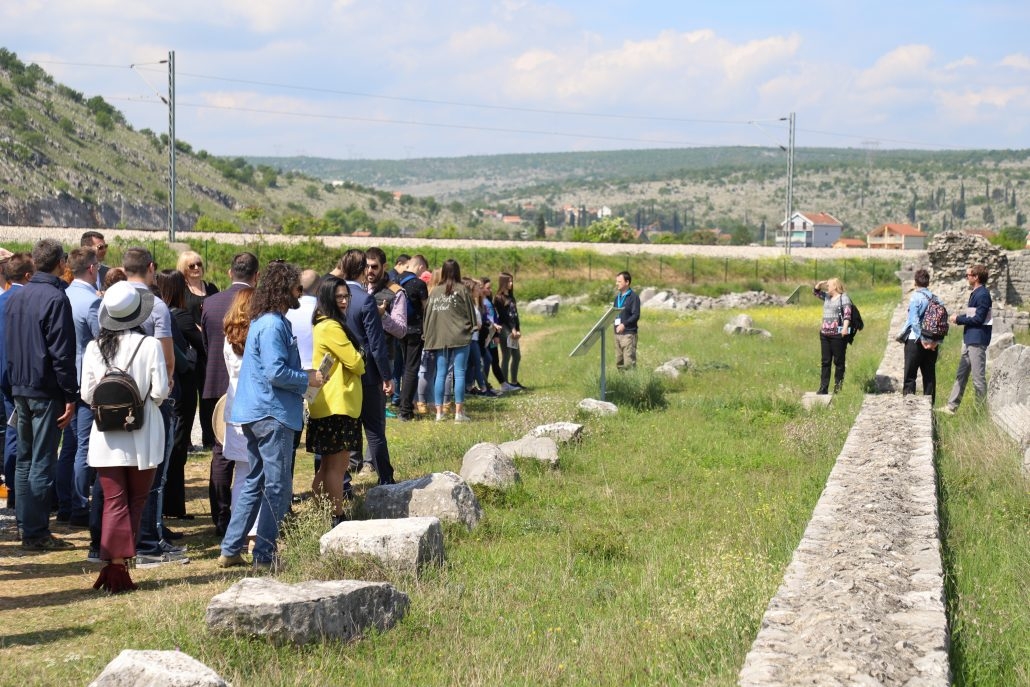 Turistička valorizacija arheološkog lokaliteta Duklja: Postavljene klupe, česme, info table..