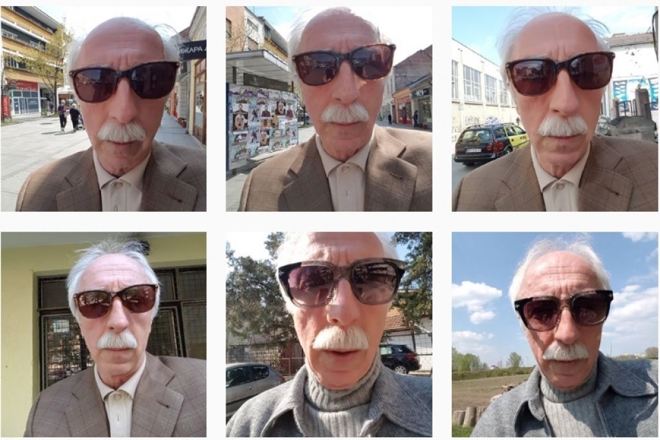 On je pravi “selfi manijak”: Deka Zoki je preko noći postao Instagram senzacija!