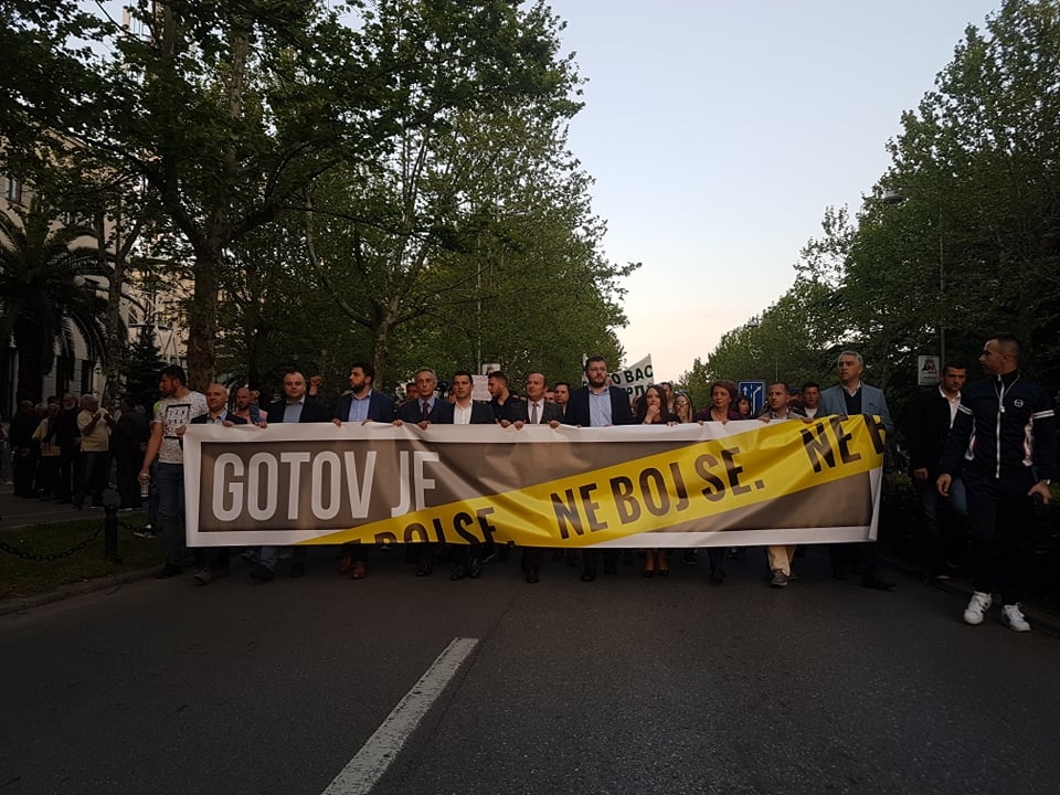 Protest pokreta “Odupri se”! Organizatori poručili Dušku Kneževiću da se ne ruga sa narodom