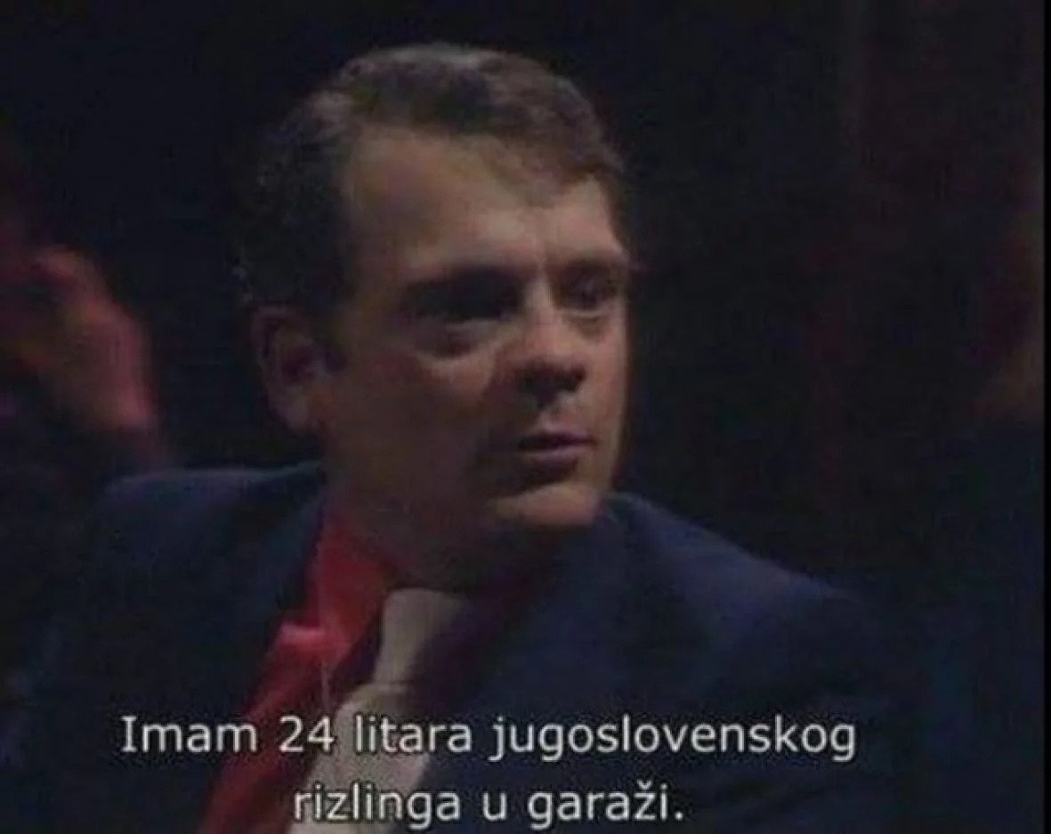 Del Boy iz Mućki je prodavao i jugoslovenski rizling
