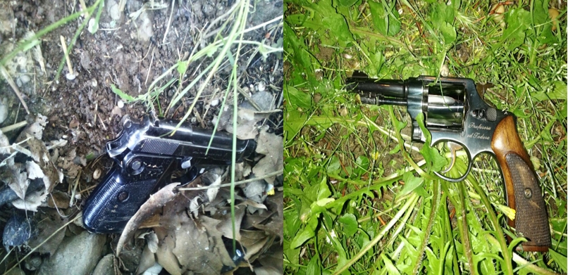 U Baru policija oduzela dvije puške, u Podgorici pronađena dva odbačena pištolja