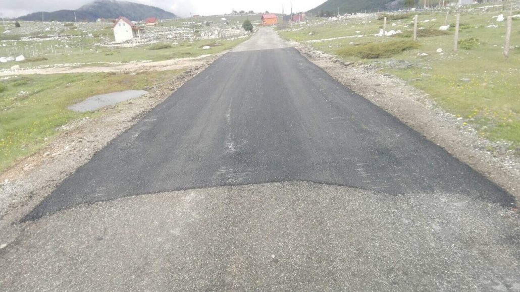 Završena sanacija puta Orahovo – Građen – Korita