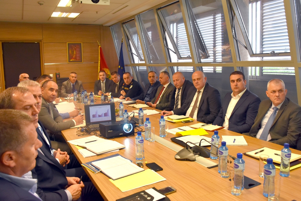 UP: Stanje bezbjednosti stabilno i povoljno, policija postiže bolje rezultate po svim linijama rada
