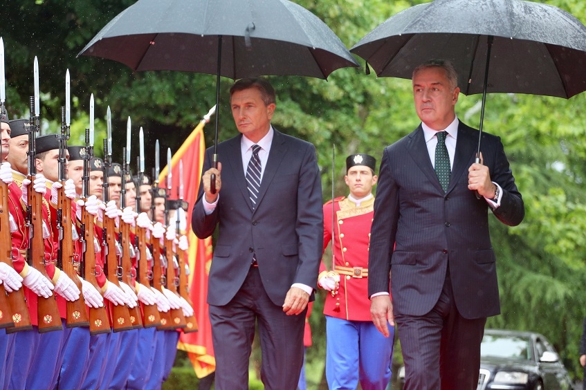 (FOTO) Đukanović i Pahor: Ima prostora za unapređenje ekonomske saradnje