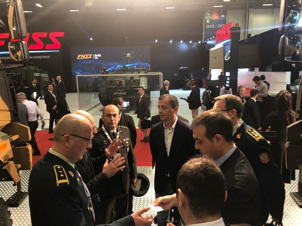 Bošković na Međunarodnom sajmu odbrambene industrije u Istanbulu