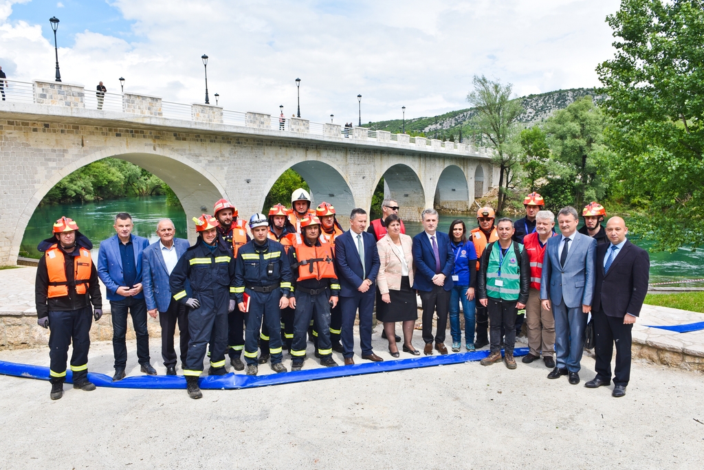 Danilovgrad: Otvoren Regionalni trening centar za spasioce u poplavama i klizištima