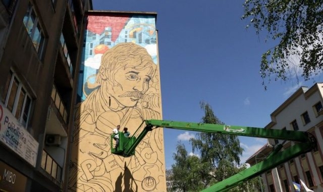 Sarajevo uskoro dobija mural Davorina Popovića