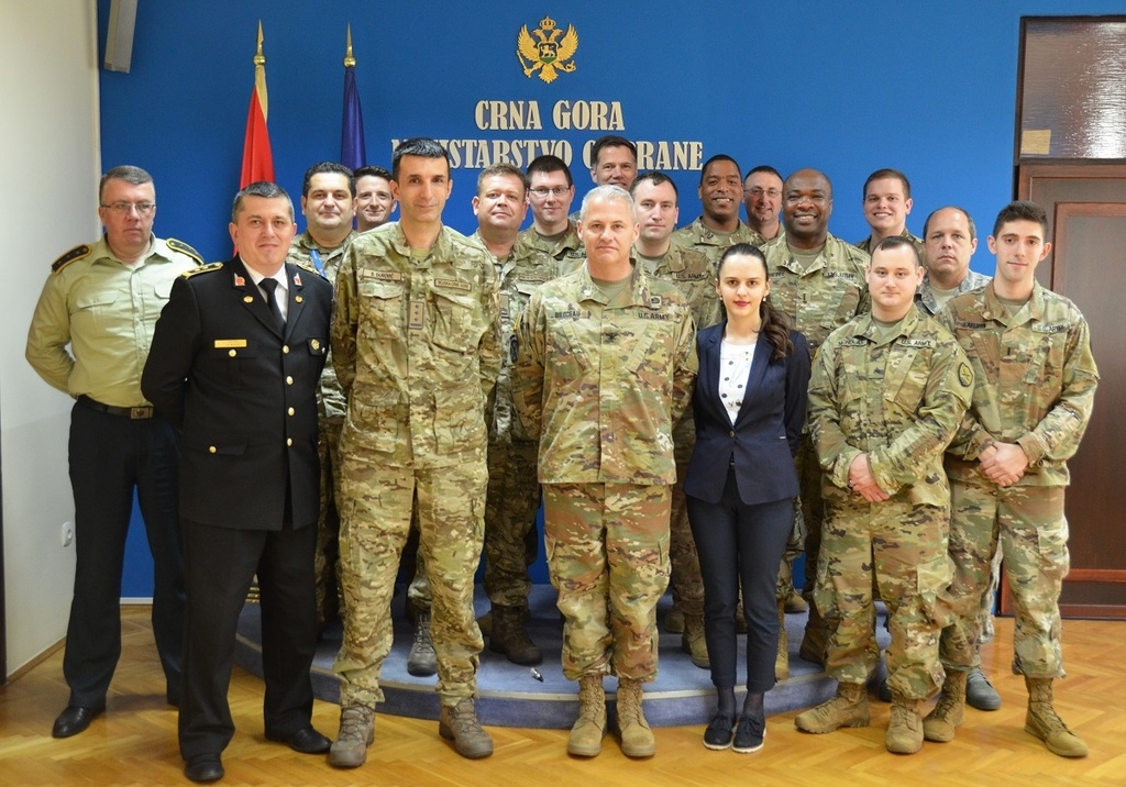 Predstavnici Nacionalne garde države Mejn u posjeti MOD i VCG: Zajednička obuka za reagovanje na sajber napade