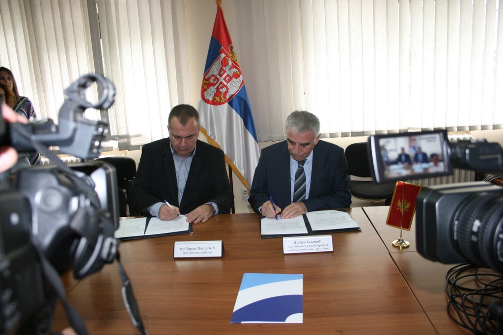 Ombudsmani Crne Gore i Srbije potpisali Memorandum o saradnji