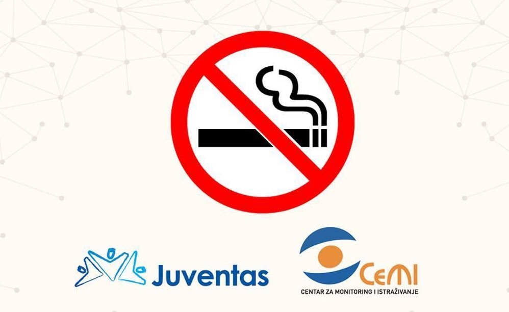 Juventas i CeMI: Zabrana pušenja u zatvorenom prostoru obaveza prema svima