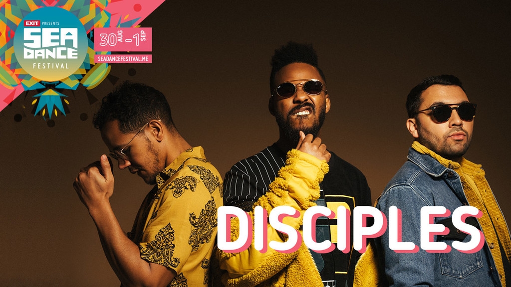 Autori hitova decenije i najtraženiji britanski dens trio Disciples stižu na Sea Dance!