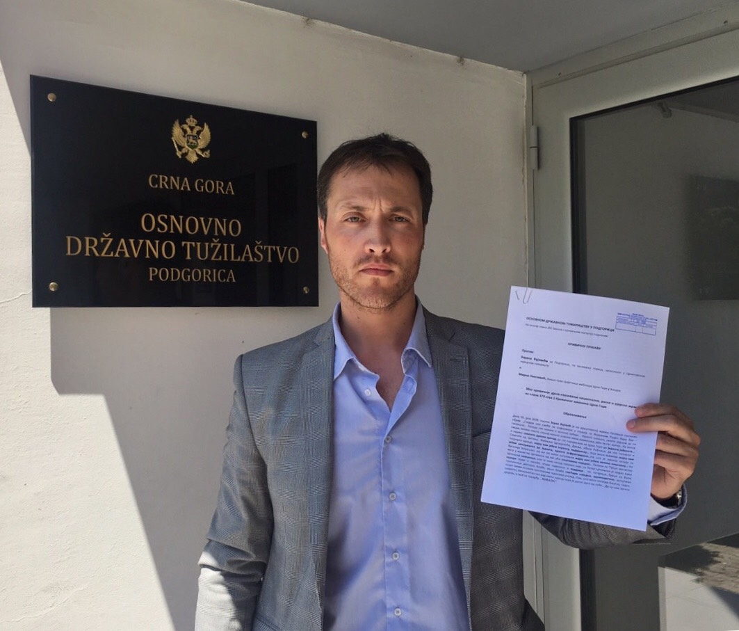Milačić podnio krivičnu prijavu protiv Nikčević i Vujovića: “Fašisti, srbomrsci, čeraćemo se još”