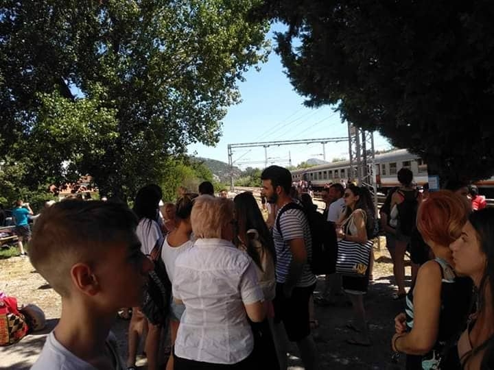 Voz na relaciji PG-BR ostao bez napona, ŽPCG: Kvar otklonjen
