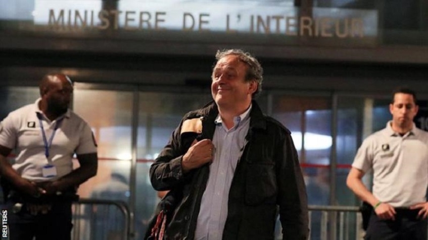 Platini pušten nakon više sati ispitivanja