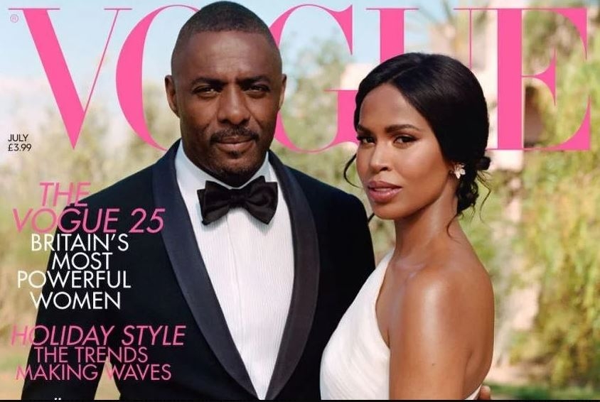 Idris Elba i njegova supruga prvi par iz Afrike na naslovnici britanskog Voguea!