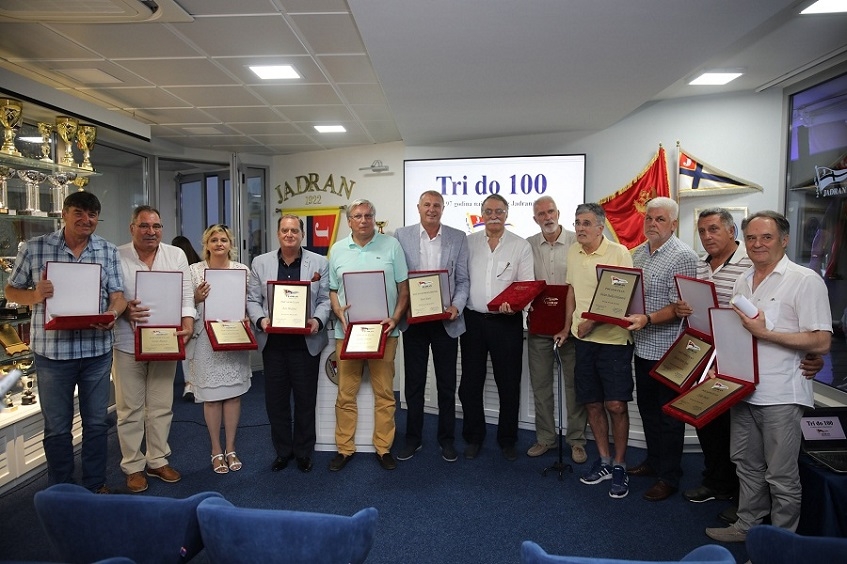 Tri do 100: Jadran proslavio 97. rođendan i 60 godina od tri šampionske titule