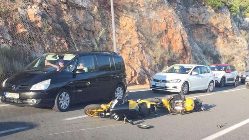 Detalji saobraćajne nesreće u Budvi: Motociklisti se trkali iznad Kamenova, pa udarili u automobil