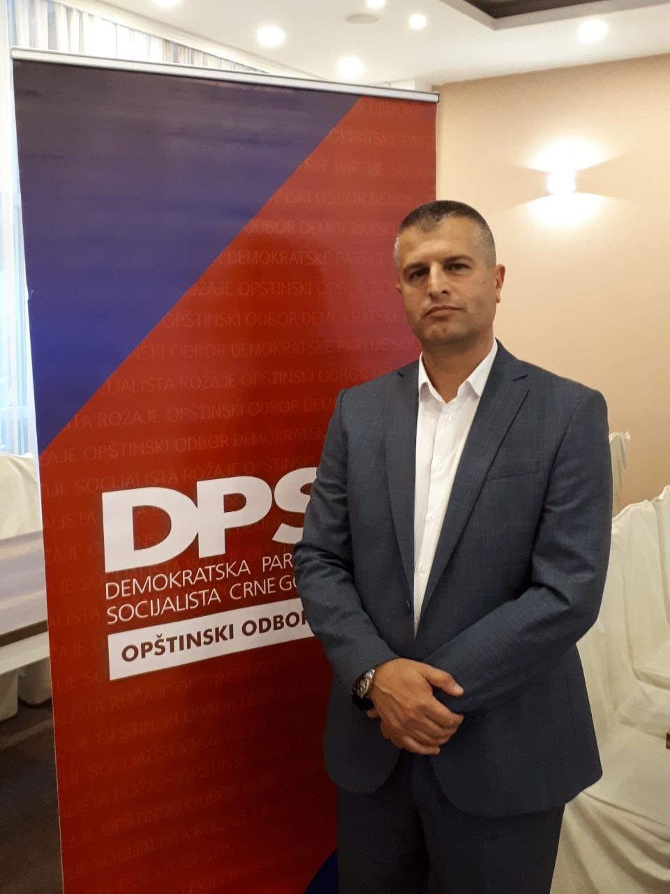 DPS Rožaje: Mehmed Husović jednoglasno izabran za predsjednik Opštinskog odbora