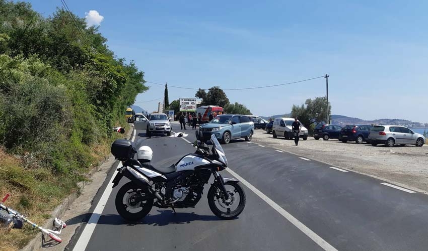 Sudar dva vozila i motora na putu Bar-Sutomore: Poginuo muškarac