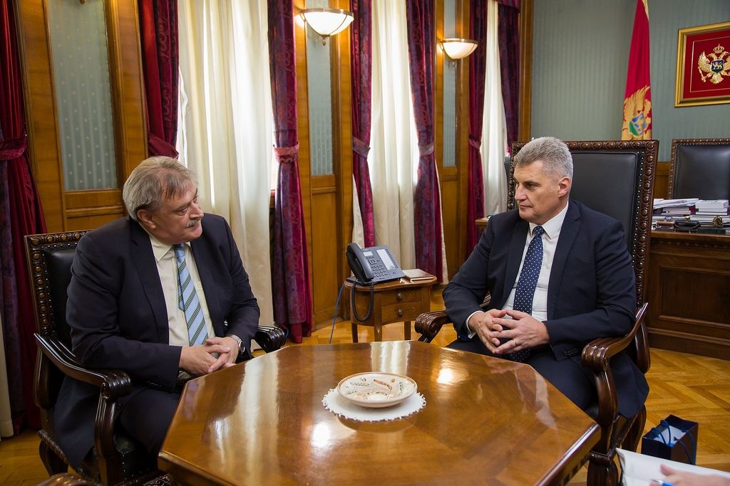 Brajović primio Močnika u oproštajnu posjetu: Nastavlja se podrška članstvu Crne Gore u EU