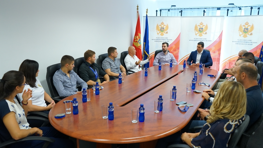 Nikola Janović primio džiu-džicu reprezentativce: Podržavamo uspjehe naših sportista